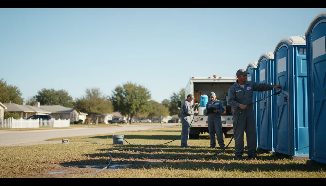 Long-Term Portable Toilet Rental in Dowell, MD near me